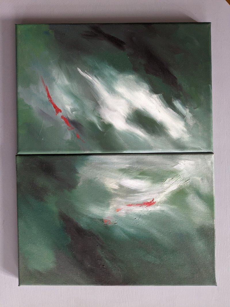Abstract art, Painting Ljiljana Đorđević