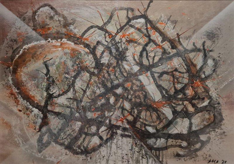 ``Root``, Painting Dragica Židišić