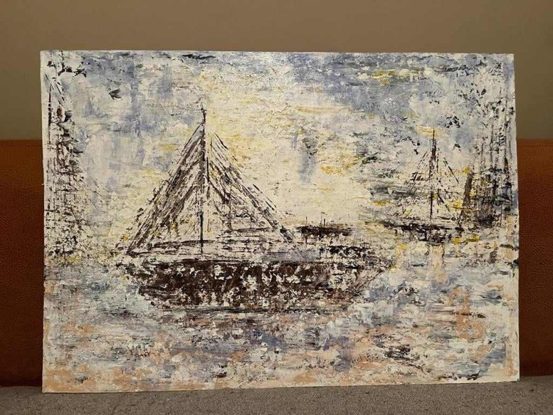 "Fog", Painting Dragica Židišić