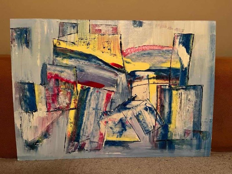 "Creative chaos", Painting Dragica Židišić