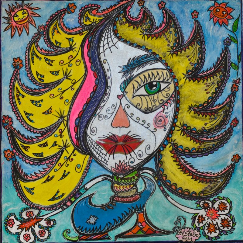 Small heel, Painting AlSteBo Art