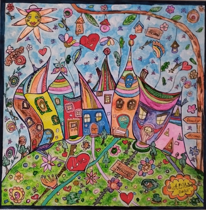 Ulica Sreće, Slika AlSteBo Art