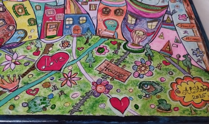 Ulica Sreće, Slika AlSteBo Art