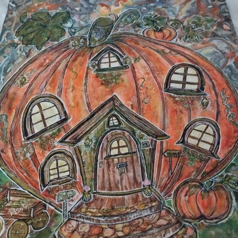 Čarobna Bundeva kuća, Slika AlSteBo Art