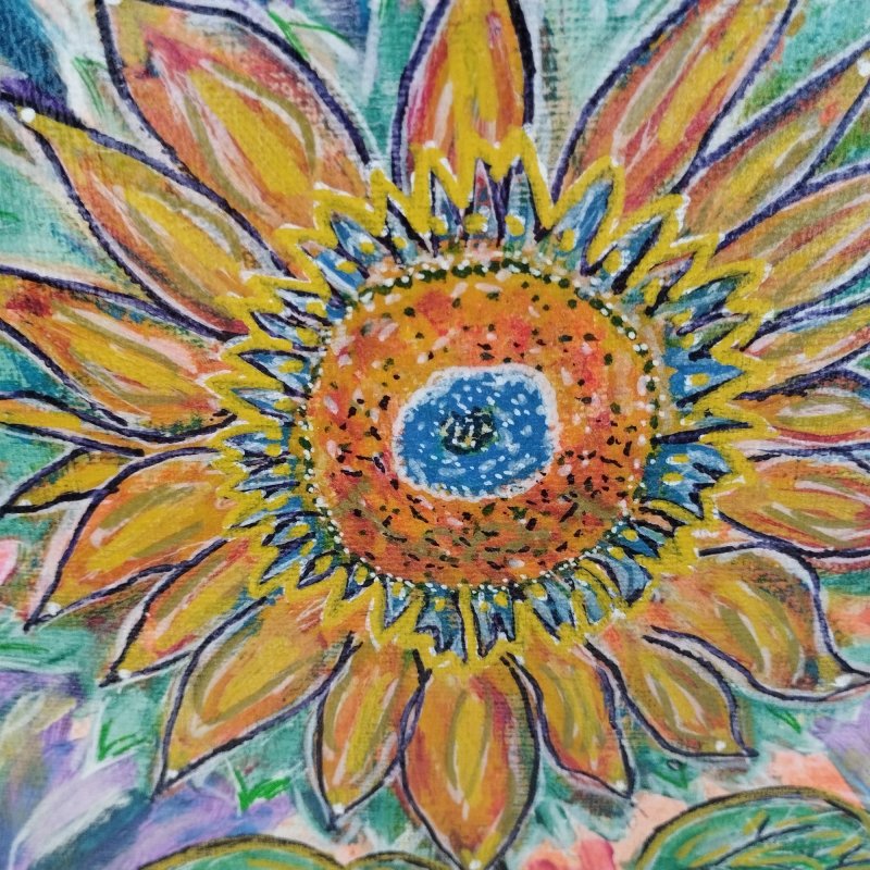 Suncokret blagostanja, Slika AlSteBo Art