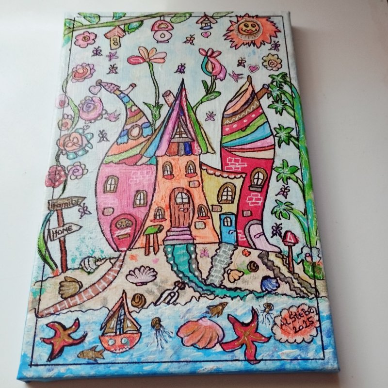 Pogled s mora, Slika AlSteBo Art