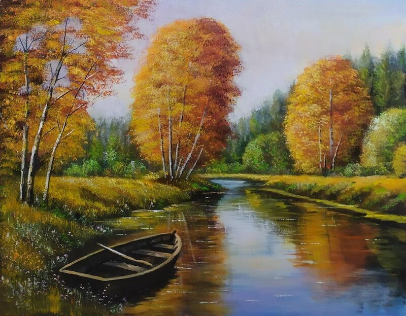 Boat on the river