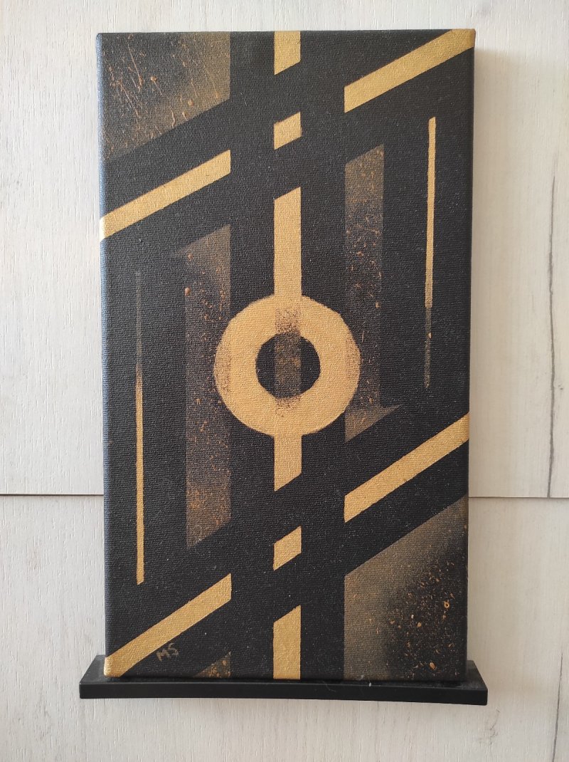 Golden Key, Painting Milica Stronner