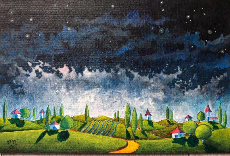 a closer way, Painting Milos Milosevic