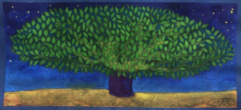 Madic tree, Painting Milos Milosevic