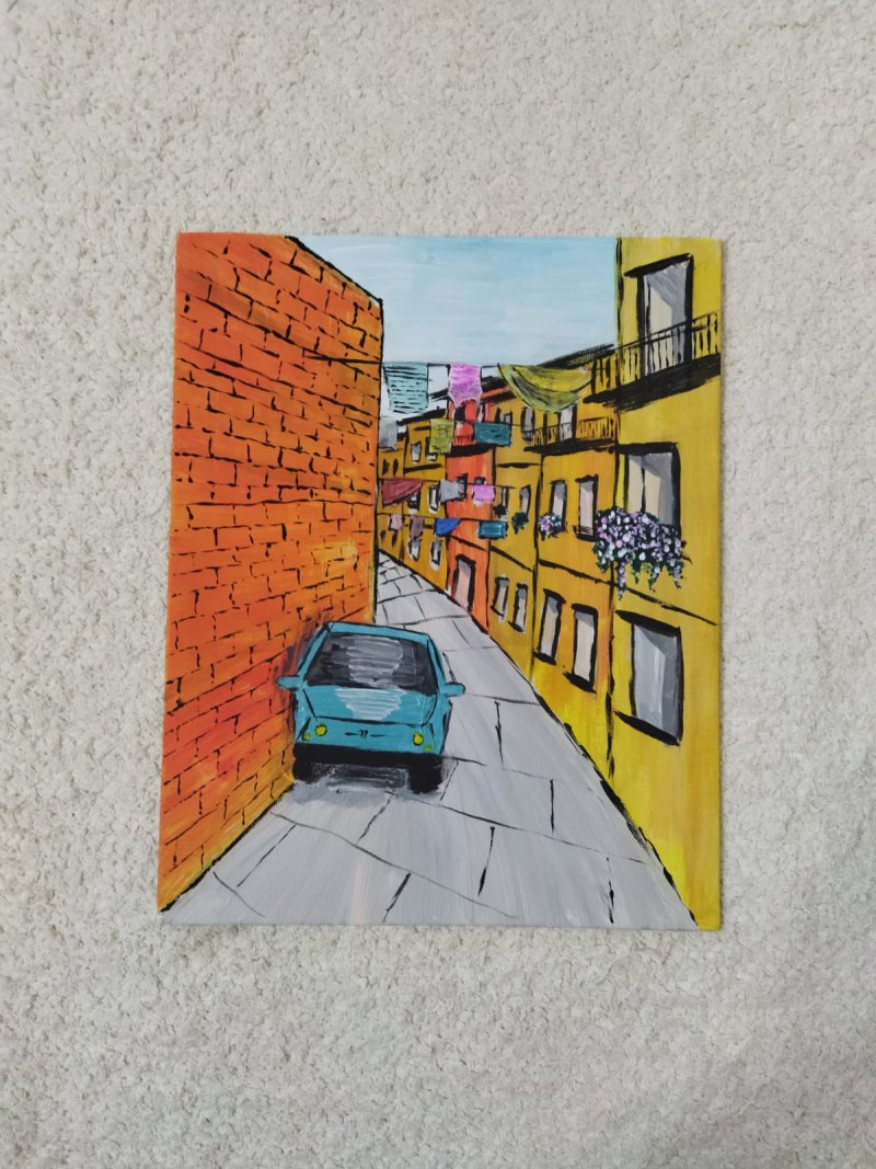 Italijanska varoš, Slika Ivana