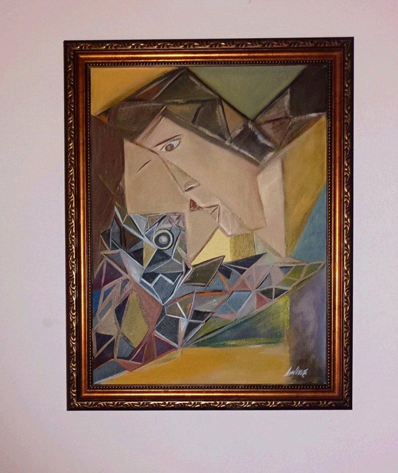 BIRTH OF LOVE, Painting Anna