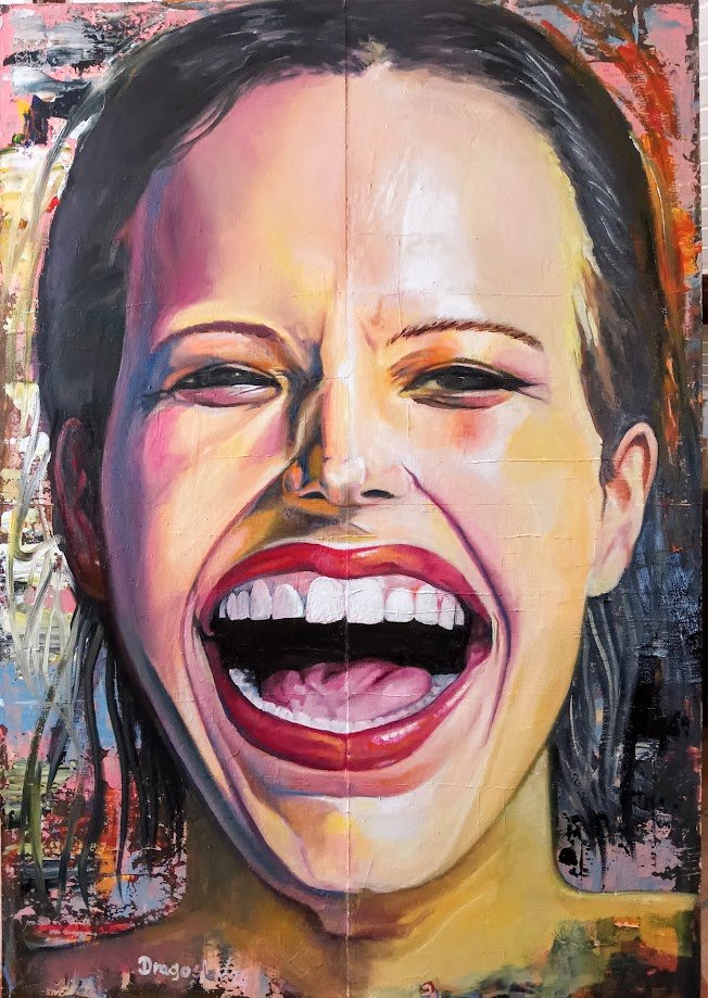 smile, Painting Dragoslav
