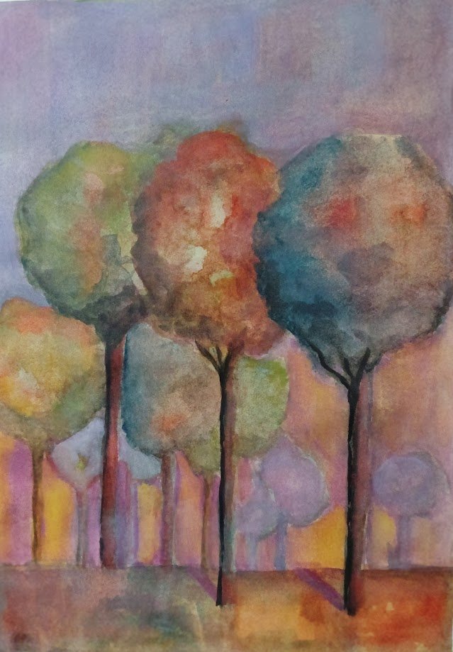 magic trees, Painting Dragoslav