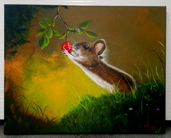Mouse, Painting Brankica Žuržulj