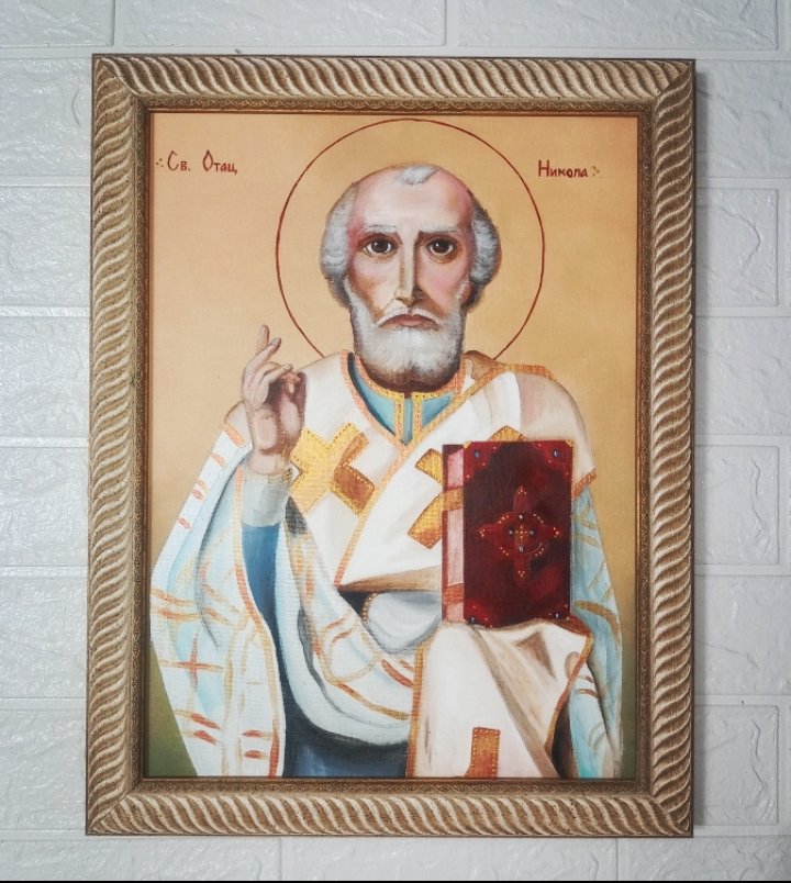 Sveti Nikola, Slika Brankica Žuržulj
