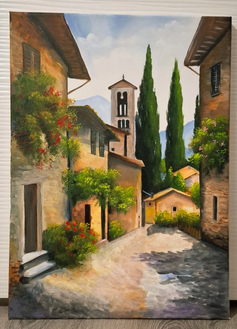Stari grad, Slika Brankica Žuržulj