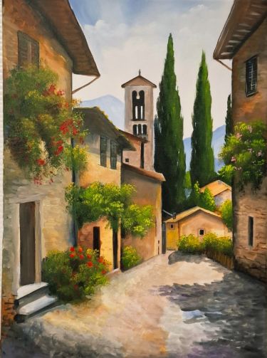 Stari grad, Slika Brankica Žuržulj