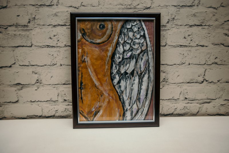 Nude angel, Painting Ivana