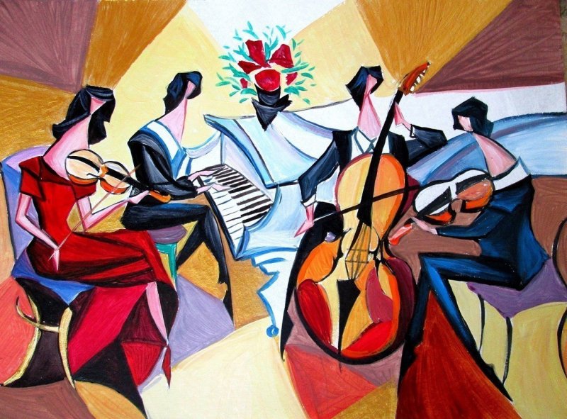 ORCHESTRA, Painting Marijana Stevancev
