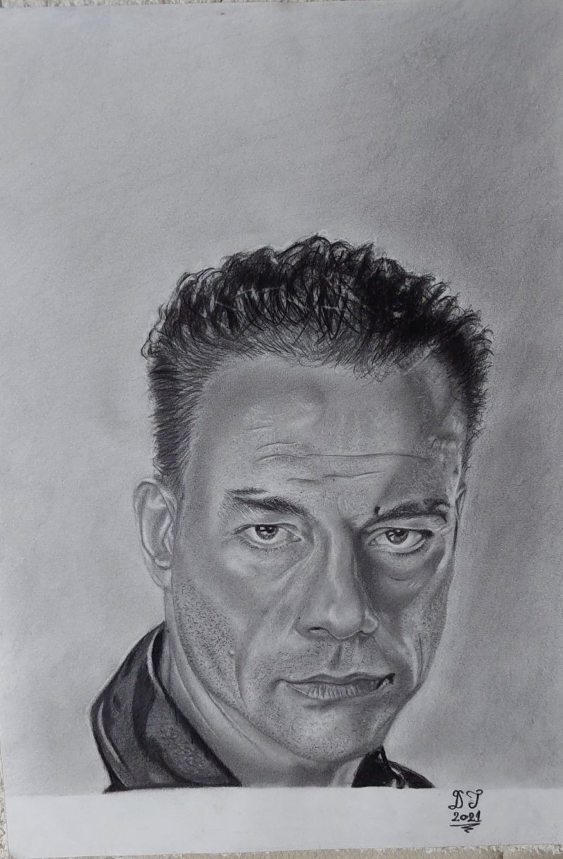 JCVD, Drawing Darko Tanaskovic