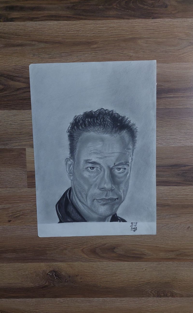 JCVD, Drawing Darko Tanaskovic