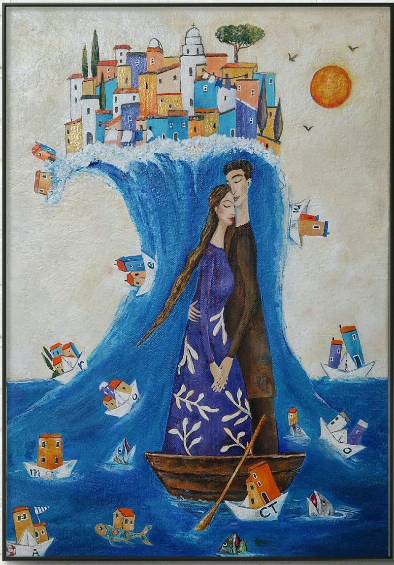 Amore mio, Painting Tatjana Simić