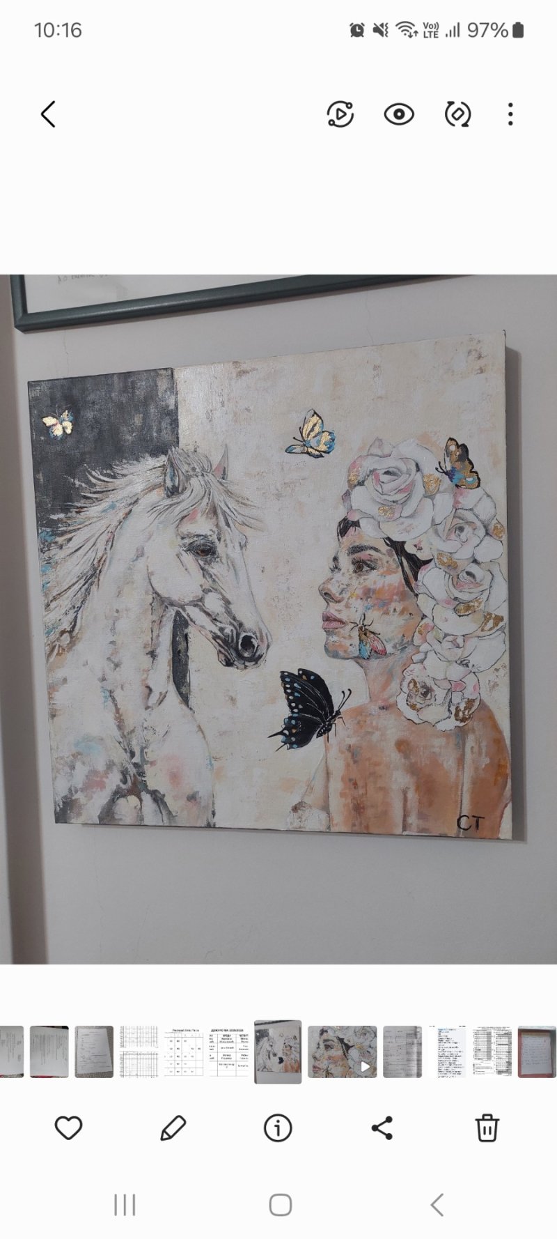 I know, Painting Tatjana Simić