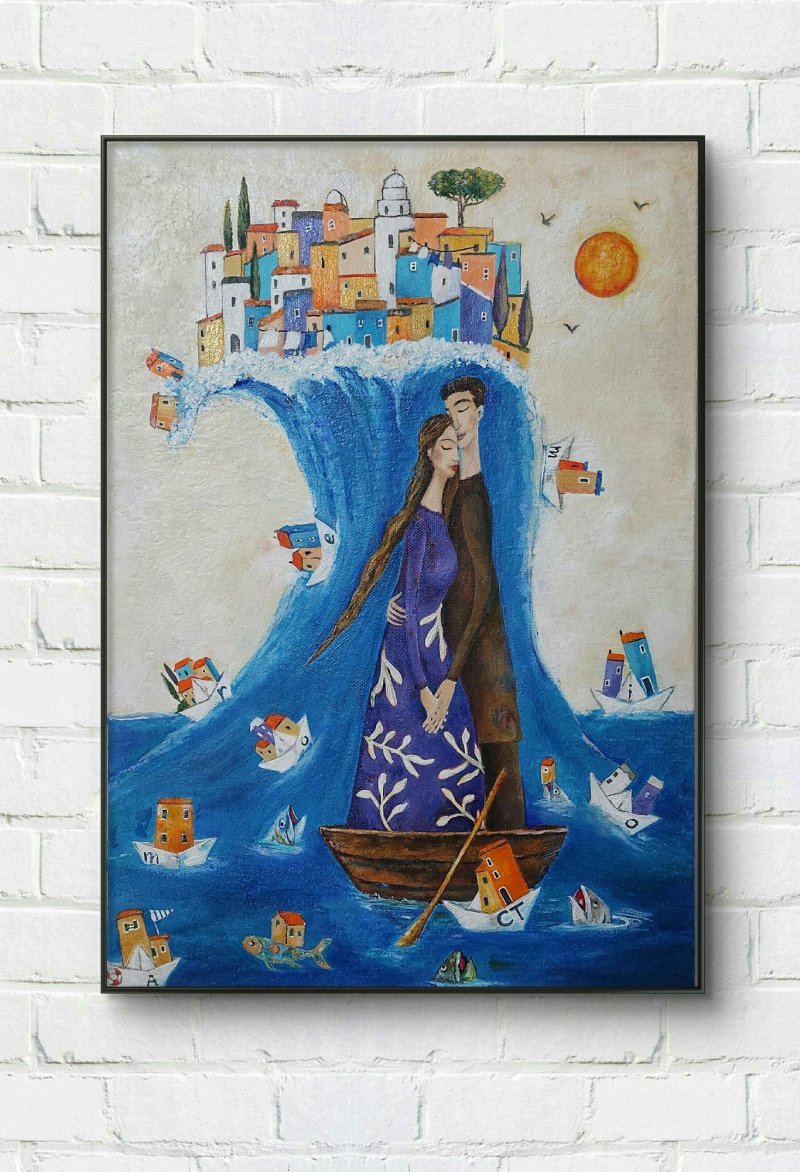 Amore mio, Painting Tatjana Simić