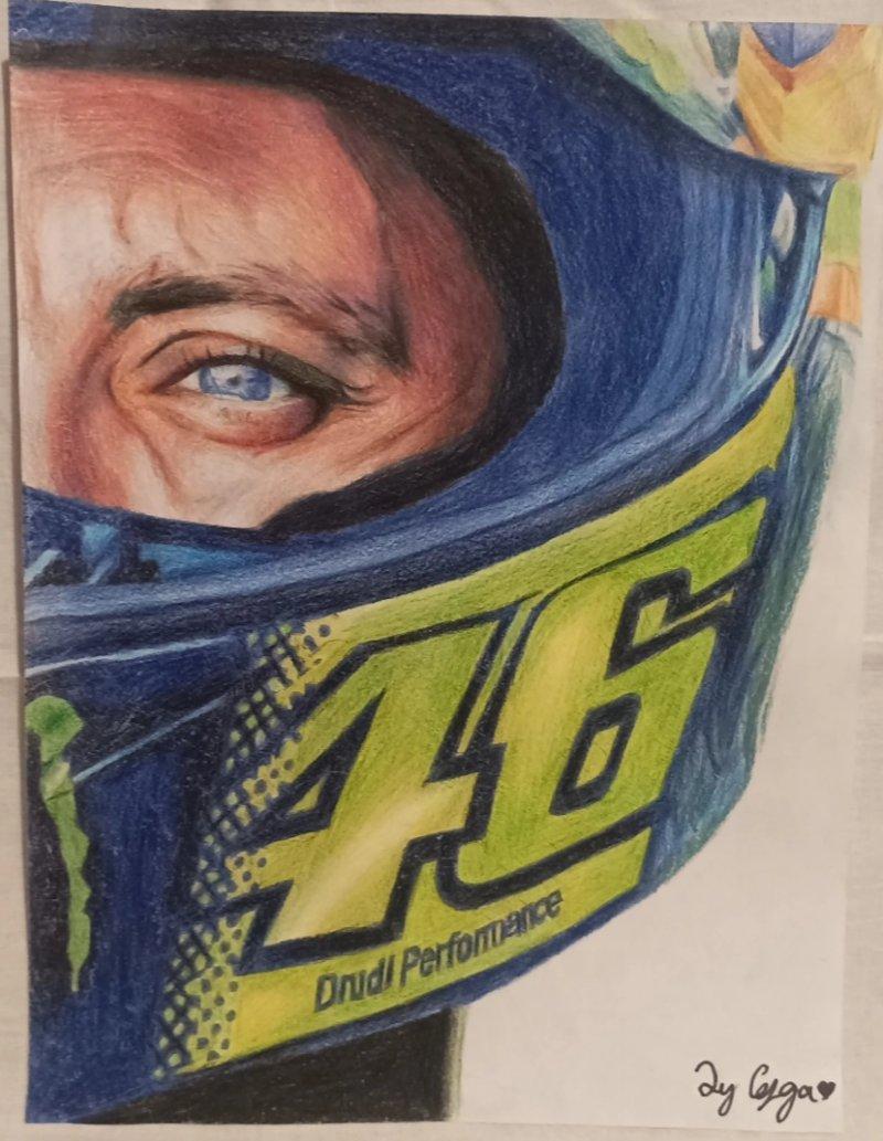 Valentino Rossi, Drawing Dusica