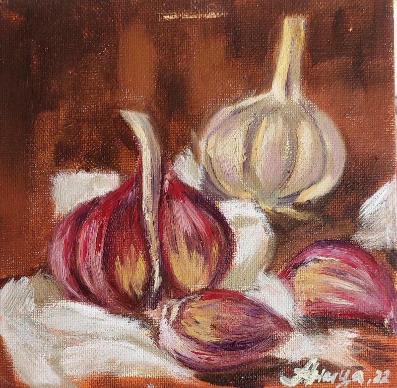 Onion, Painting Antonina Anica