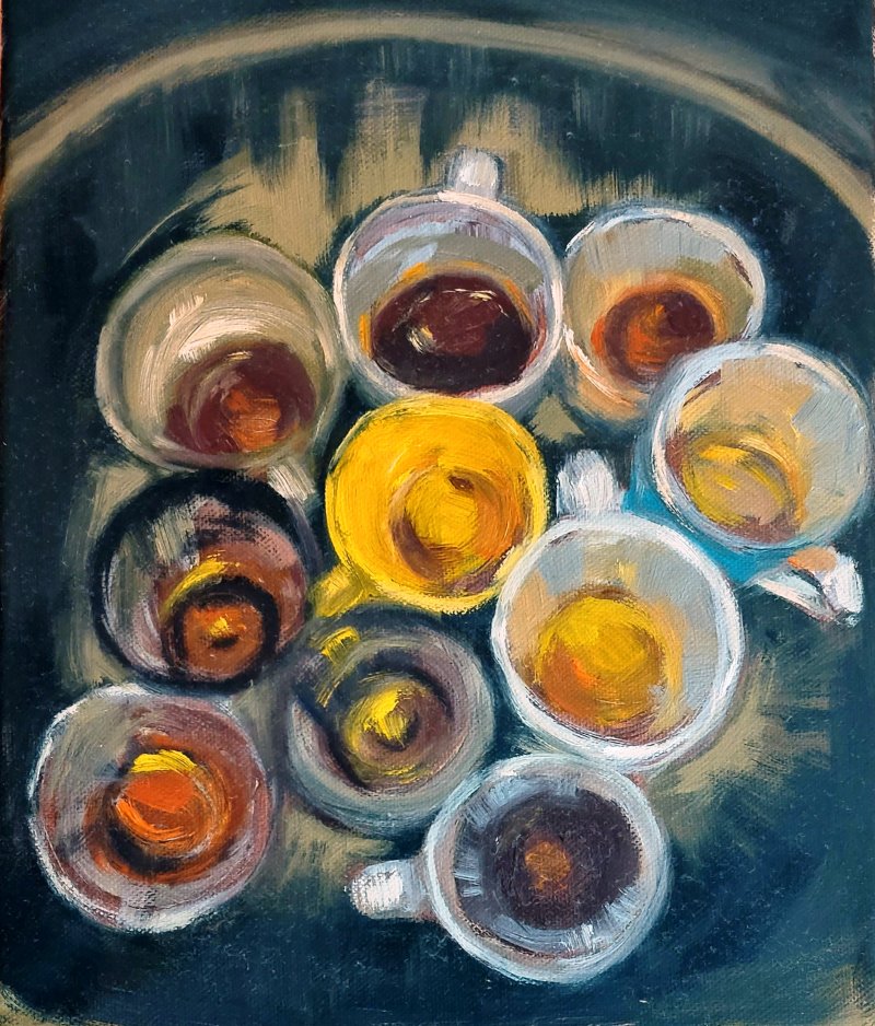 Morning, Painting Antonina Anica