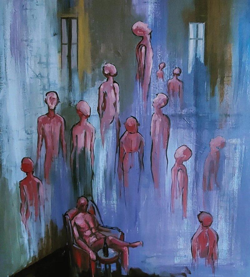 Demons, Painting Antonina Anica