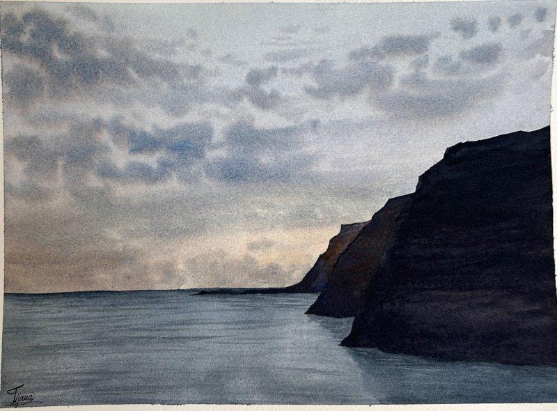 Tenerifi, Painting Tijana Milojevic