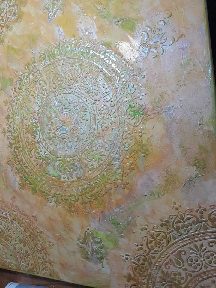 Mandala, Painting Ela Silvasi
