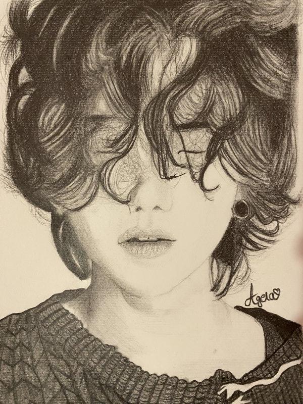 Yoongi from Bts, Crtež Adela Ragipovic