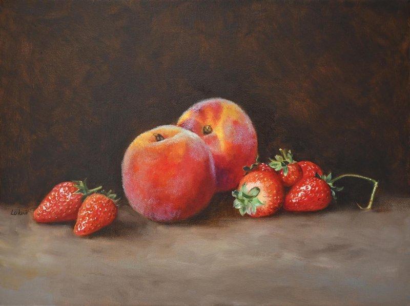 Peaches and Strawberries