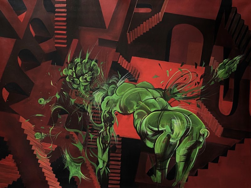 Fall, Painting Kristina Nikolić