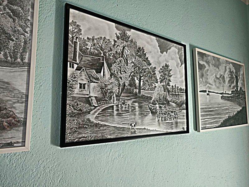 The Hay Wain, Painting Bojan Vracevic
