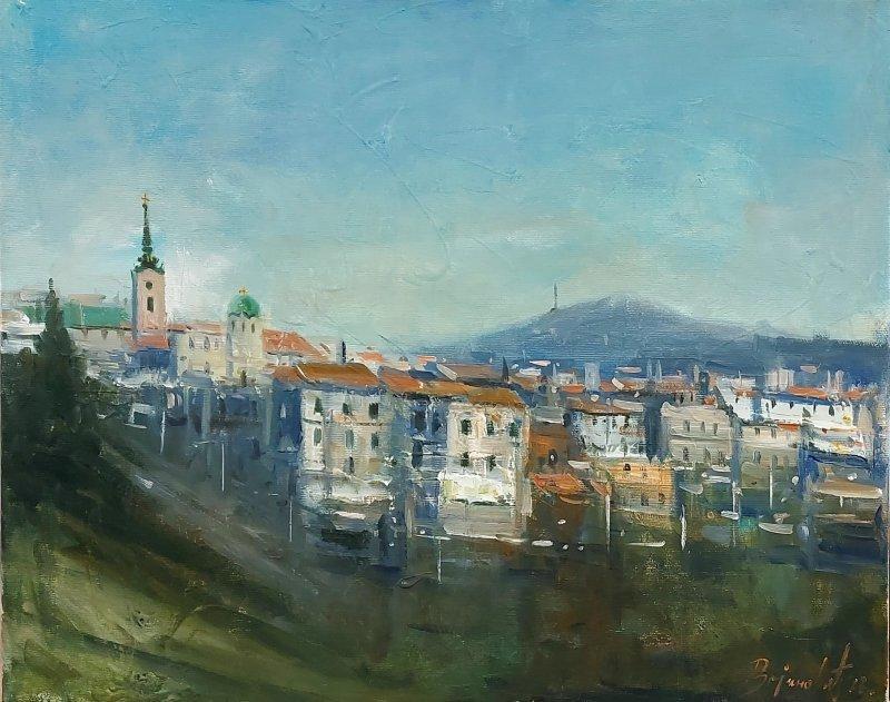 "Belgrade", Painting Radovan Vojinovic
