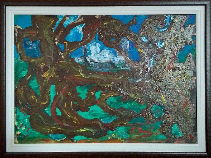 Climate change, Painting Rada Petrovic