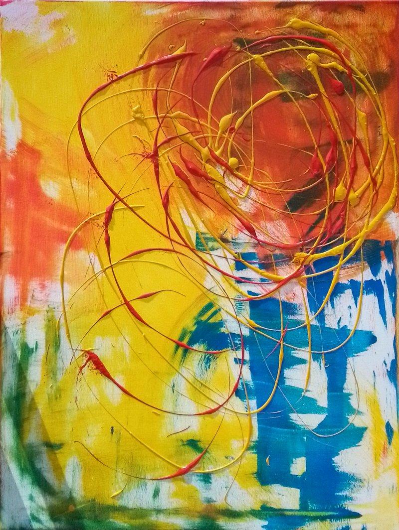 Smile, Painting Rada Petrovic