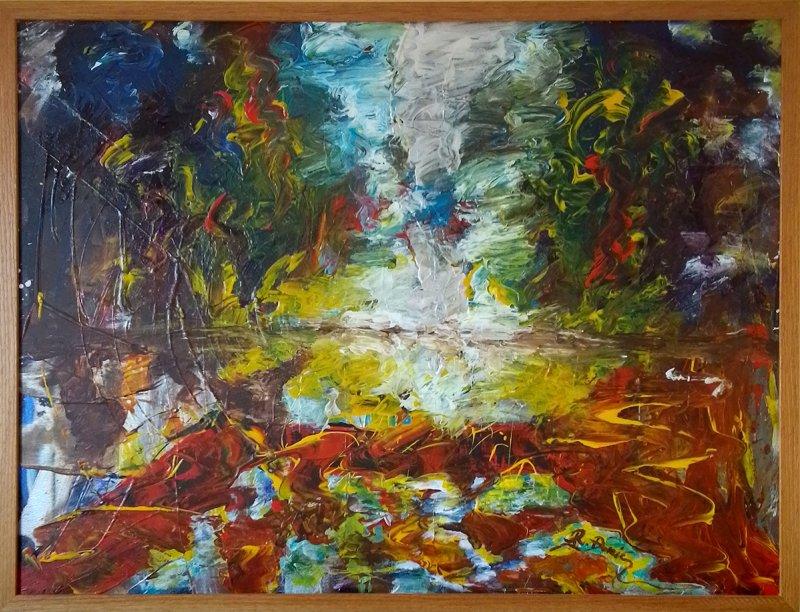 Heaven Forest, Painting Rada Petrovic