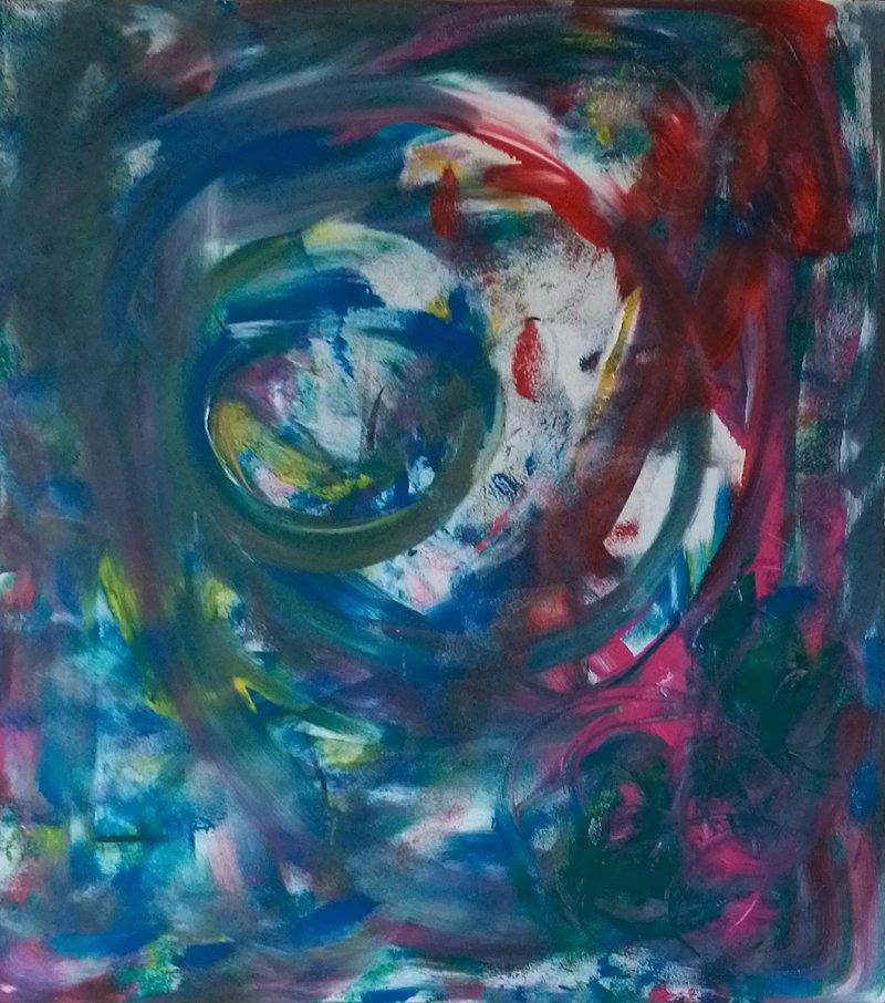 Planet of Love, Painting Rada Petrovic