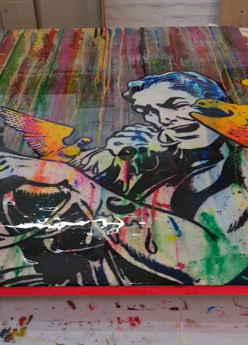 Jedan poziv može promeniti sve, Slika Deep Art Society
