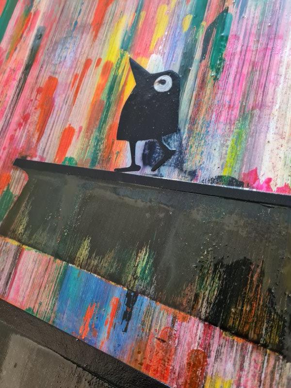 Fucked up birdy, Painting Deep Art Society
