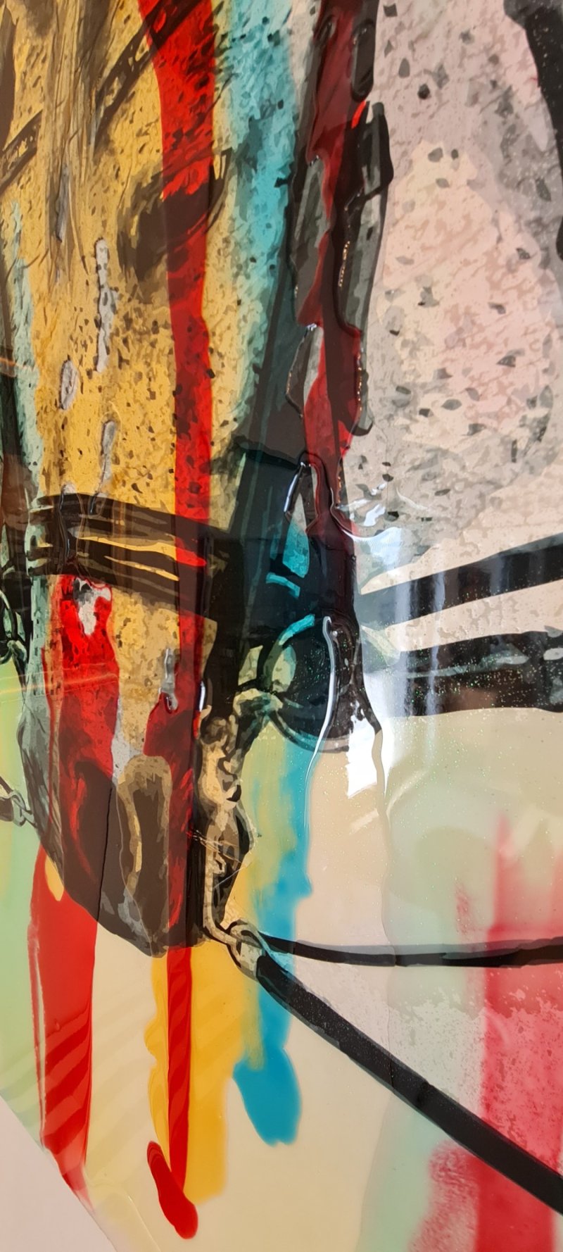 Konji, Slika Deep Art Society