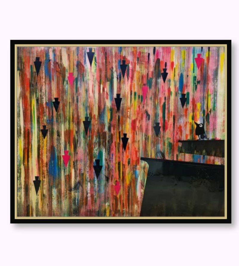 Fucked up birdy, Painting Deep Art Society