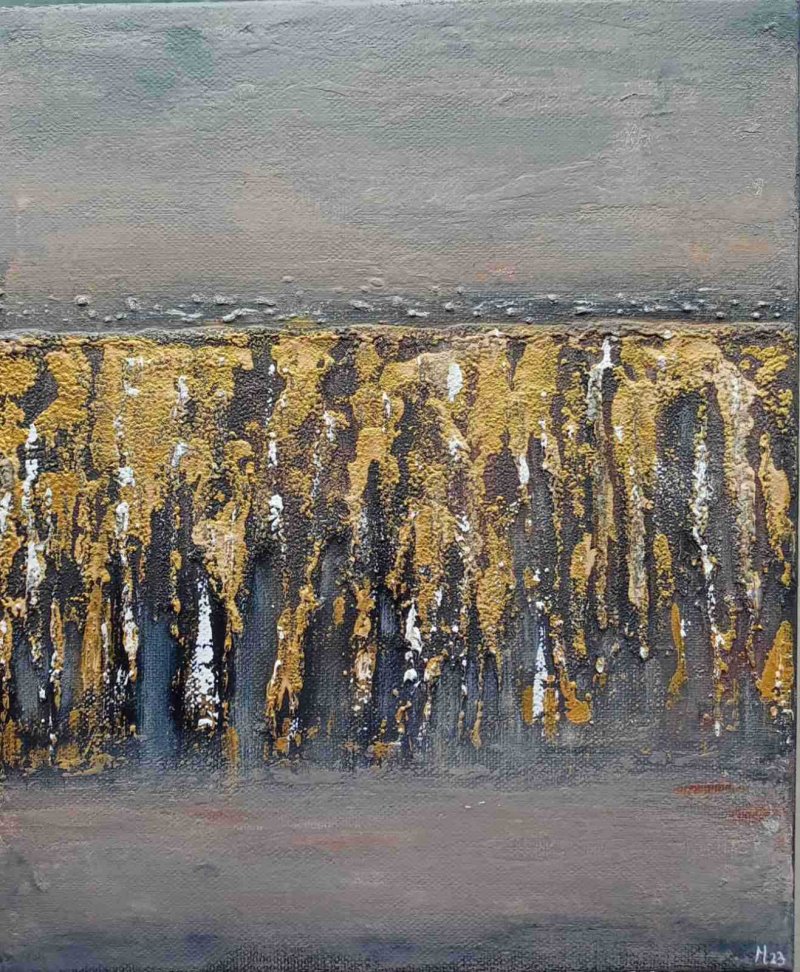 Enchanted forest, Painting Marija  Tabački - Johum