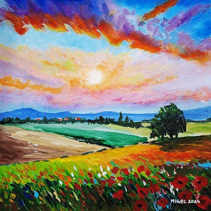 Nº - 28, Painting Migec Art